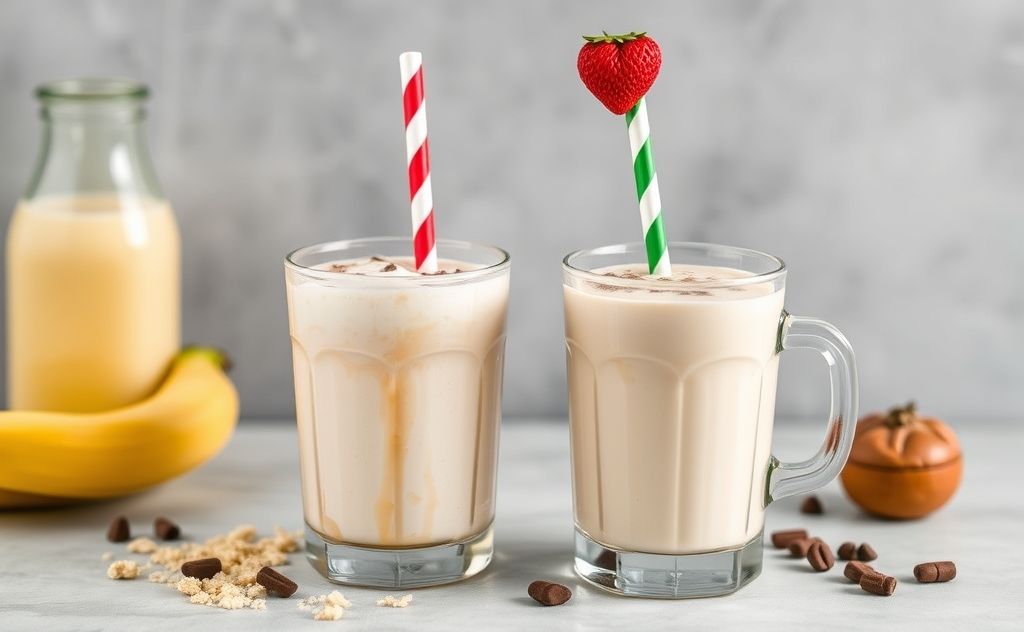 Pairing ideas for milkshake enjoyment