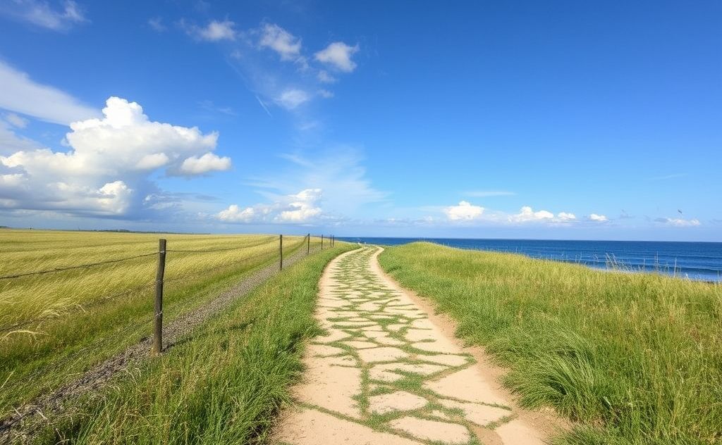 Pathway leading to self-discovery and peace