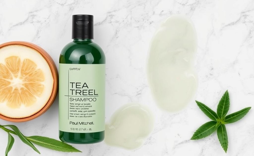 Paul Mitchell Tea Tree Shampoo for scalp psoriasis