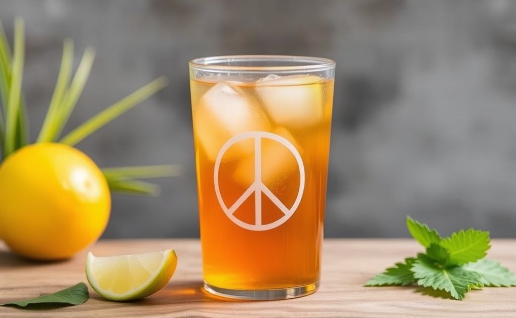 Peace Tea with a refreshing twist of energy.
