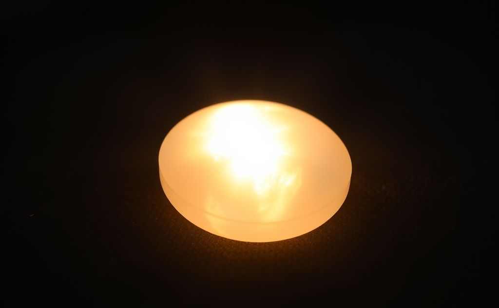 Peach moonstone enhances emotional healing energy