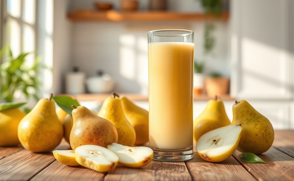 Pear juice benefits for constipation relief