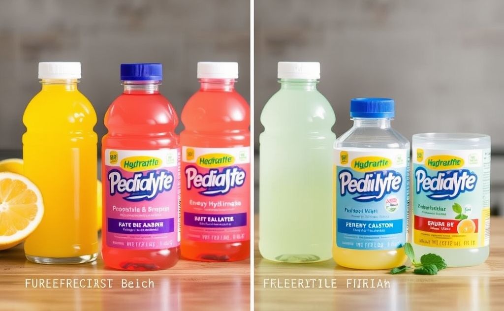 Pedialyte benefits energy hydration comparison