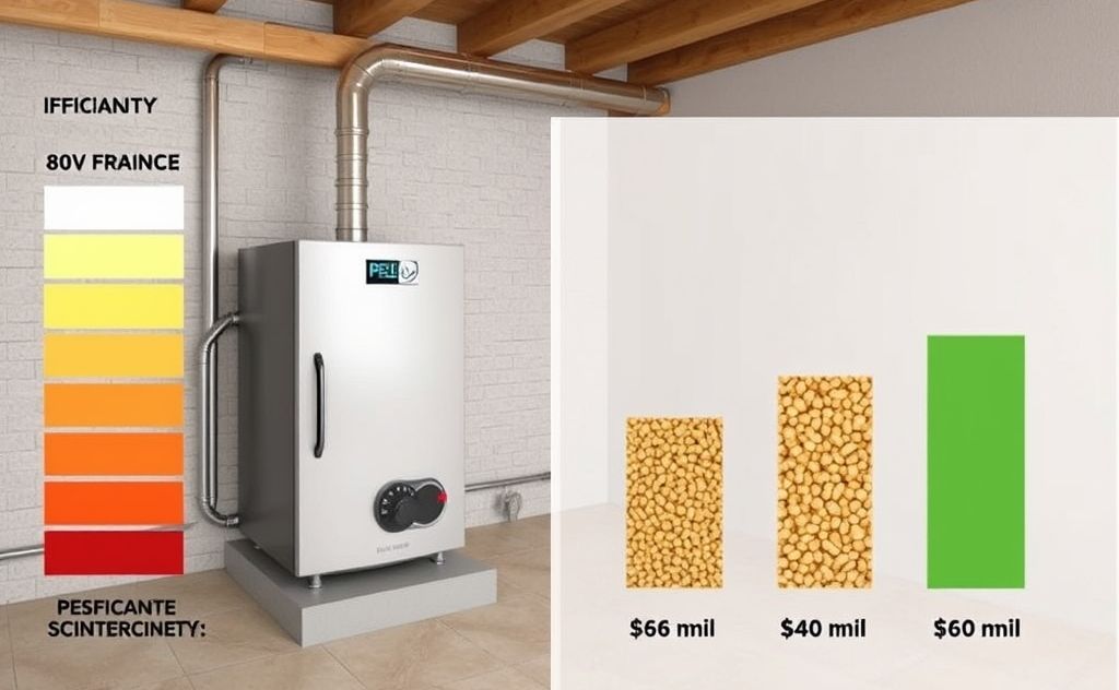 Pellet Hydronic Boiler efficiency and savings
