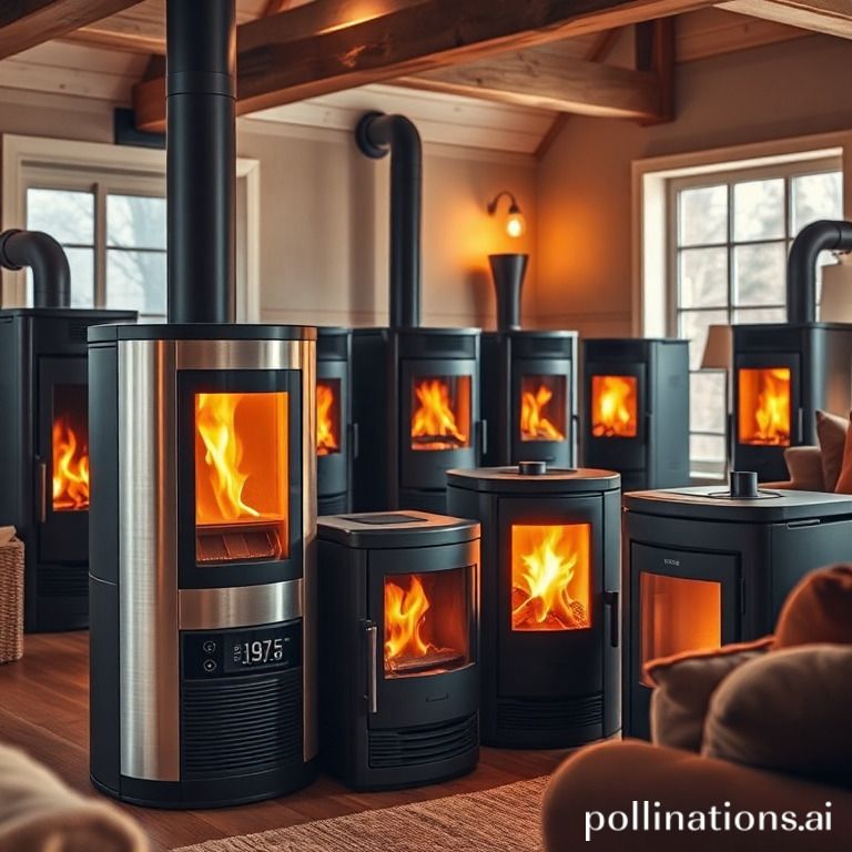 Pellet stove sizes