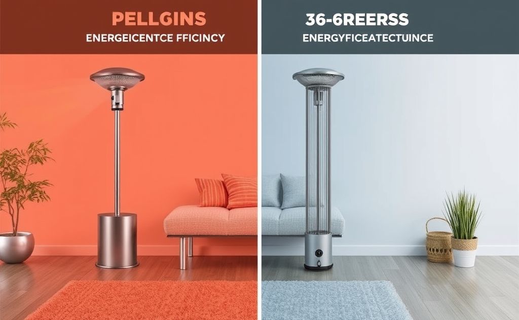Pelonis heaters energy efficiency comparison