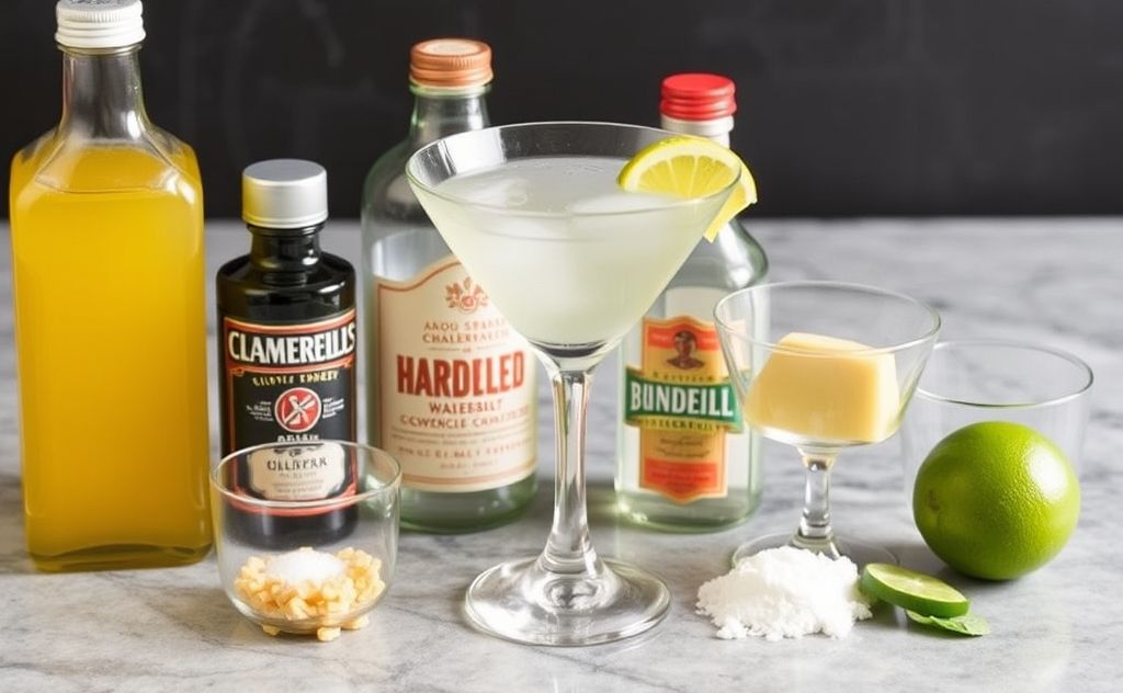 Perfect Sidecar cocktail recipe ingredients