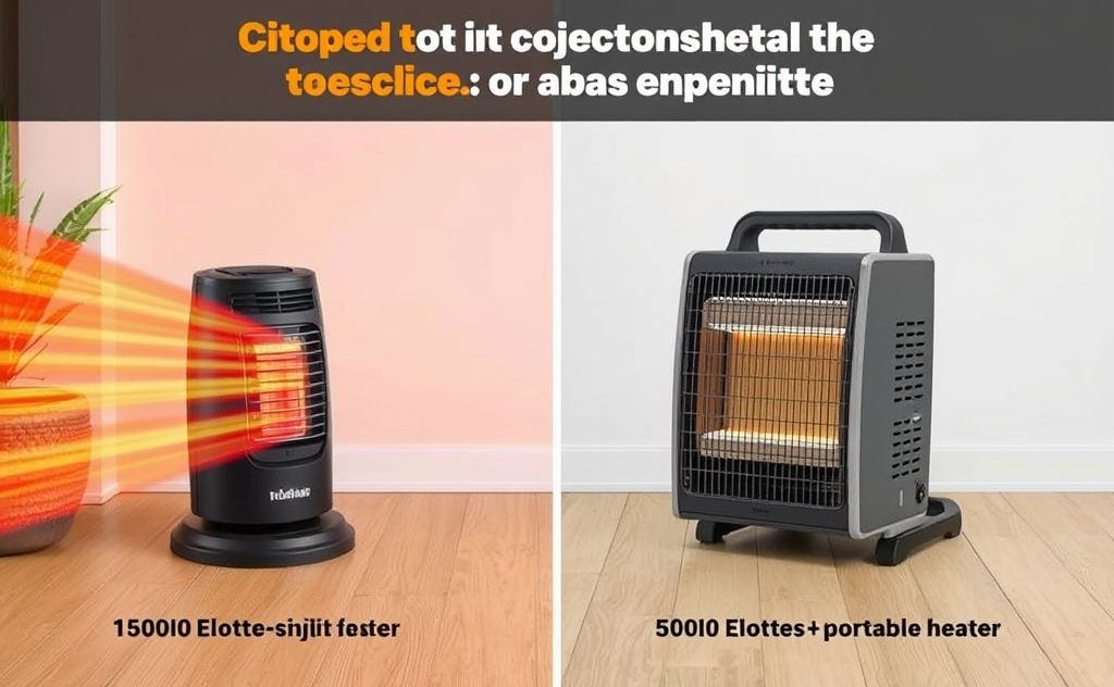 Performance comparison oil electric portable heaters