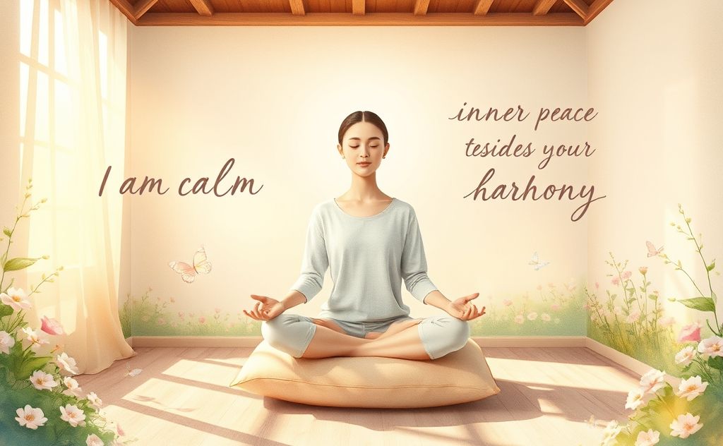 Personal soulful affirmations for inner peace