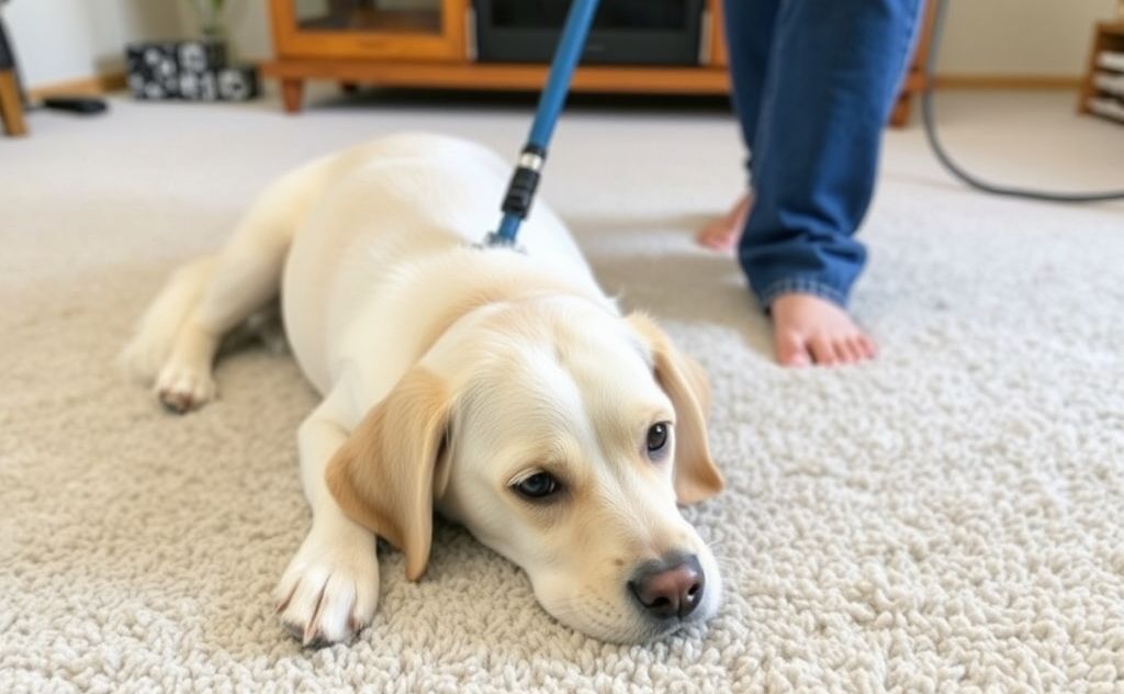 Pet friendly carpet cleaning solution