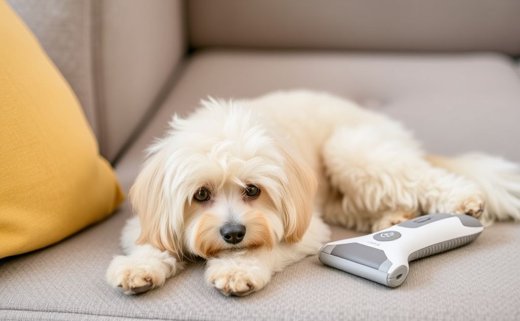 Pet hair removal tools for furniture