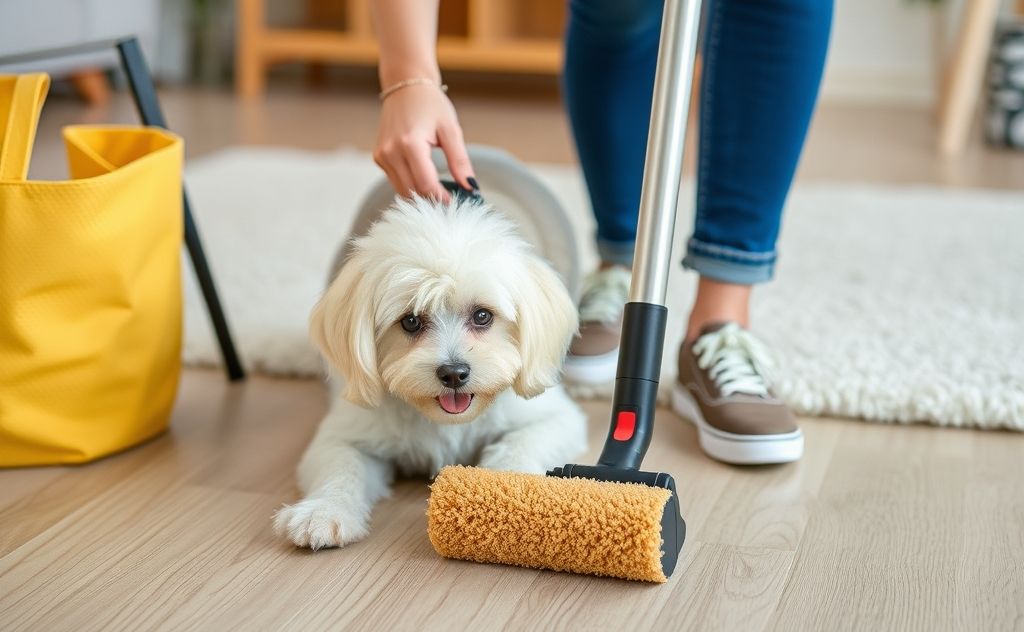 Pet owner cordless vacuum self-cleaning brush roll