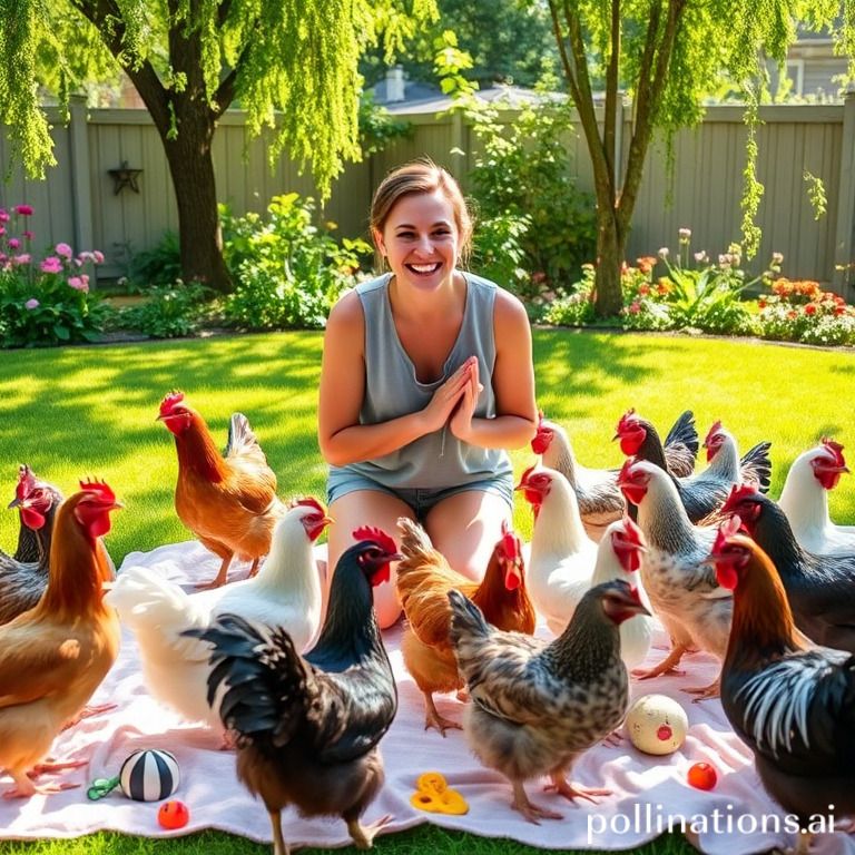 Chicken petting techniques