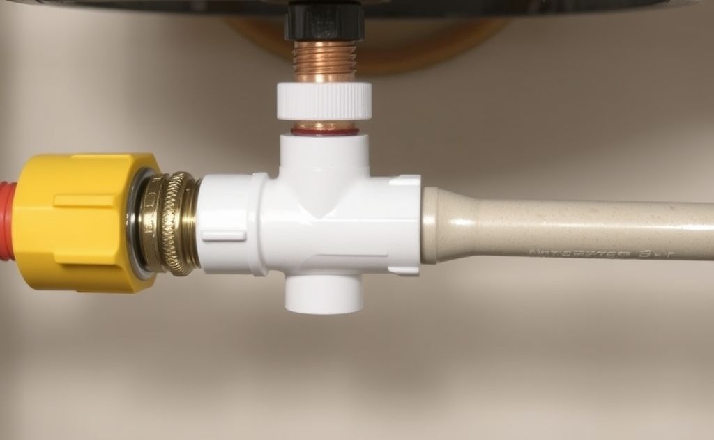 Pex connection from electric water heater setup guide