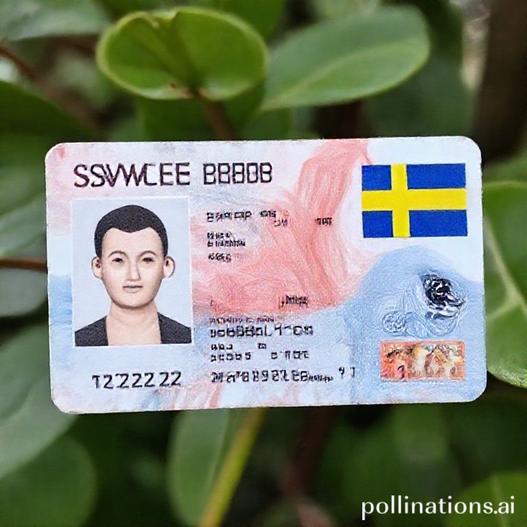 Photo of Sweden ID card