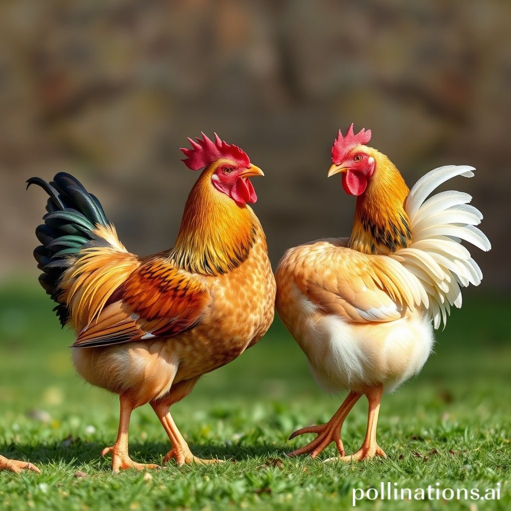 Chicken mating season signs