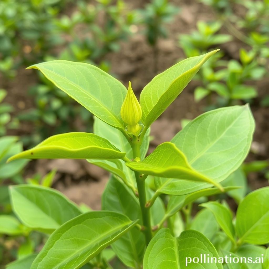 Tea plant leaf & stem