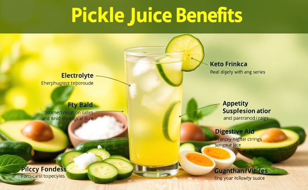 Pickle juice benefits for keto dieters