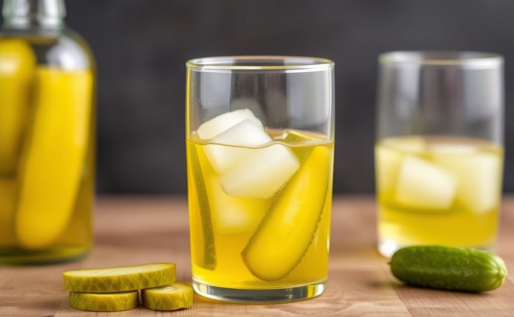 Pickle juice remedy for hangover relief