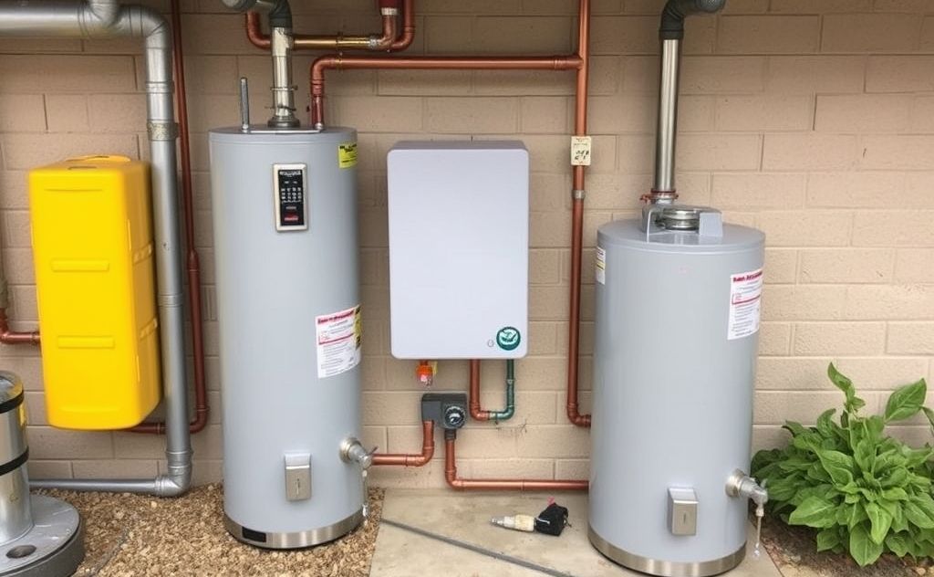 Piedmont Natural Gas water heater installation service