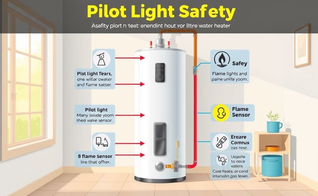 Pilot light safety for water heaters explained