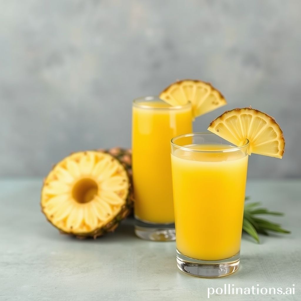 Pineapple Juice: A Natural Anti-inflammatory