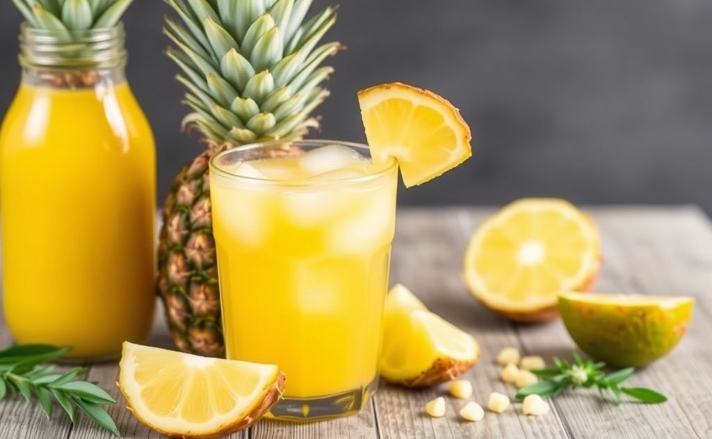 Pineapple juice benefits for gout relief