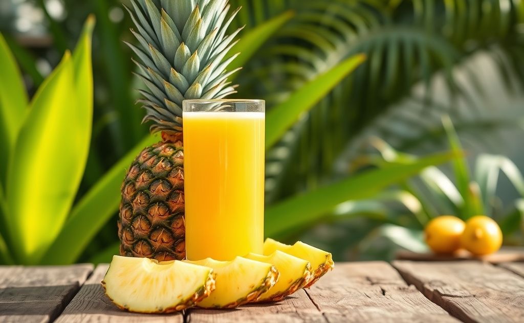 Pineapple juice benefits for kidney stone health