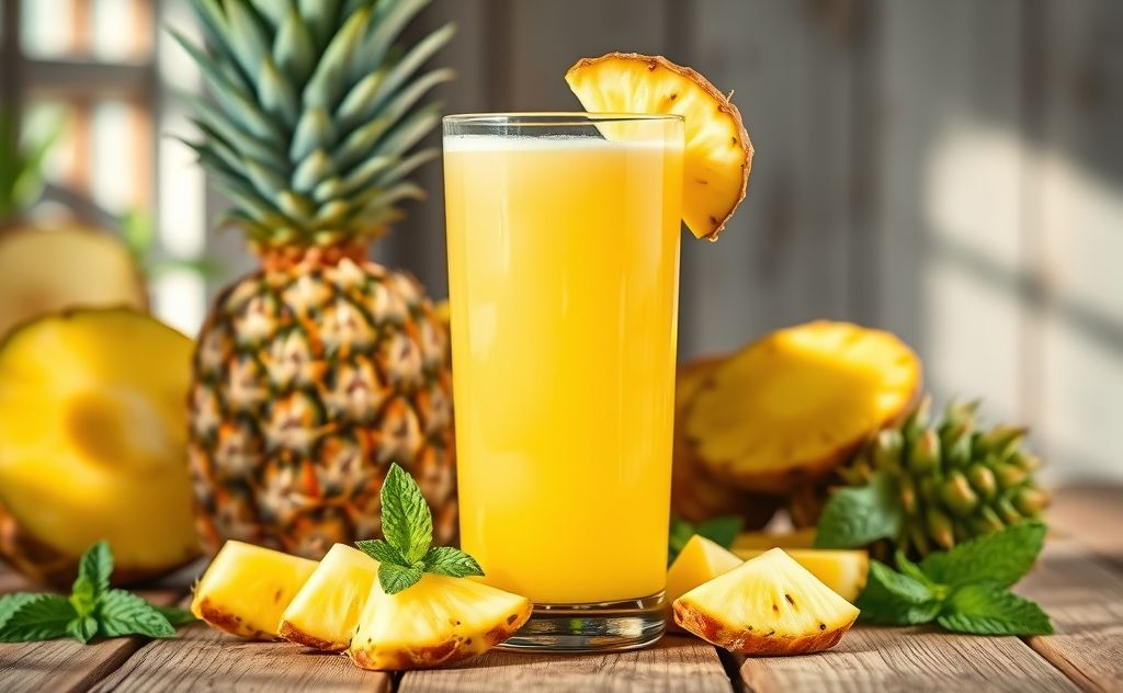 Pineapple juice benefits for kidney stones