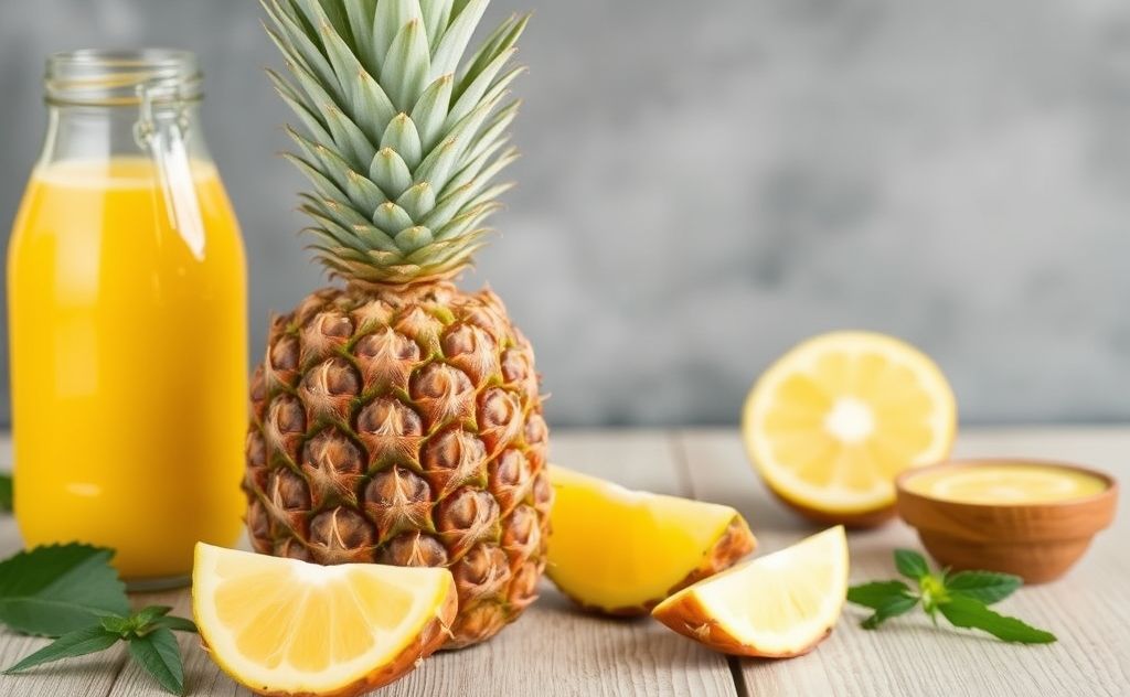 Pineapple juice benefits for lung health