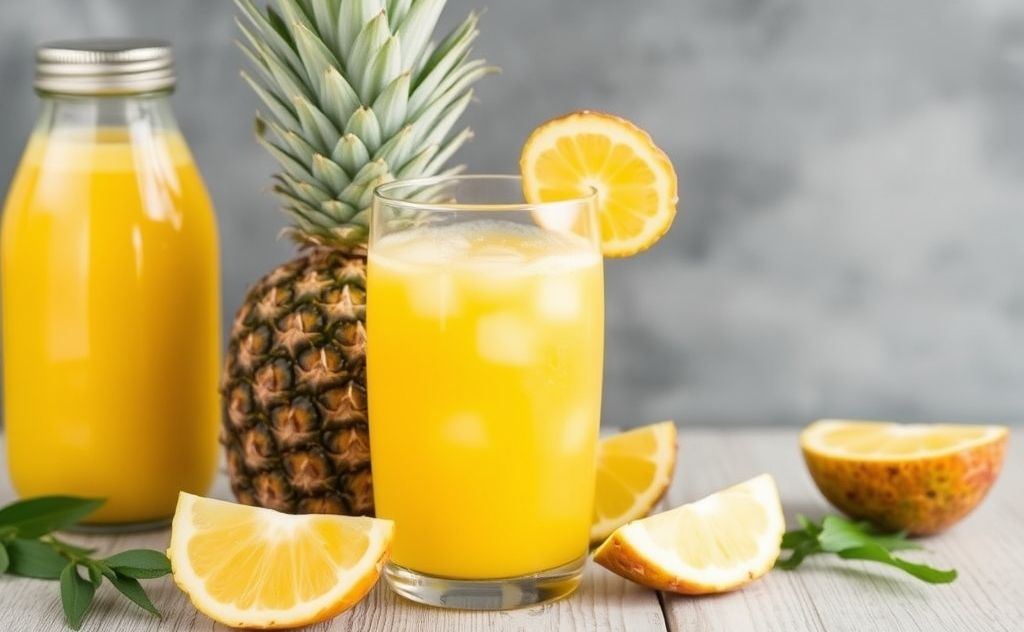 Pineapple juice benefits for pregnancy's third trimester