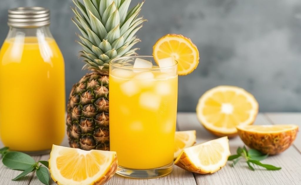 Pineapple juice benefits for reducing inflammation