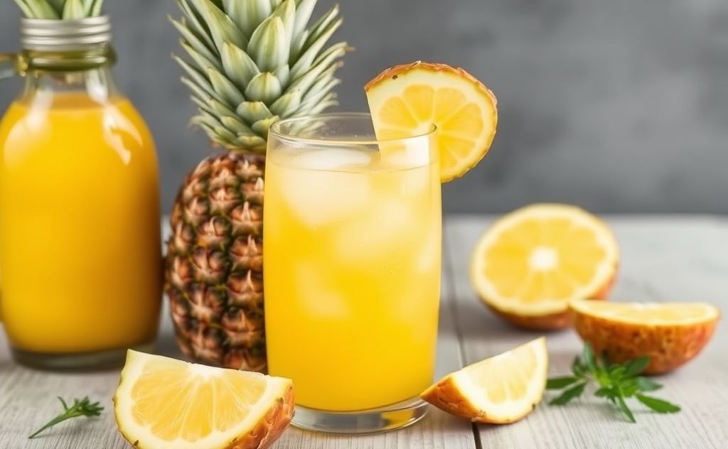 Pineapple juice benefits for reducing swelling