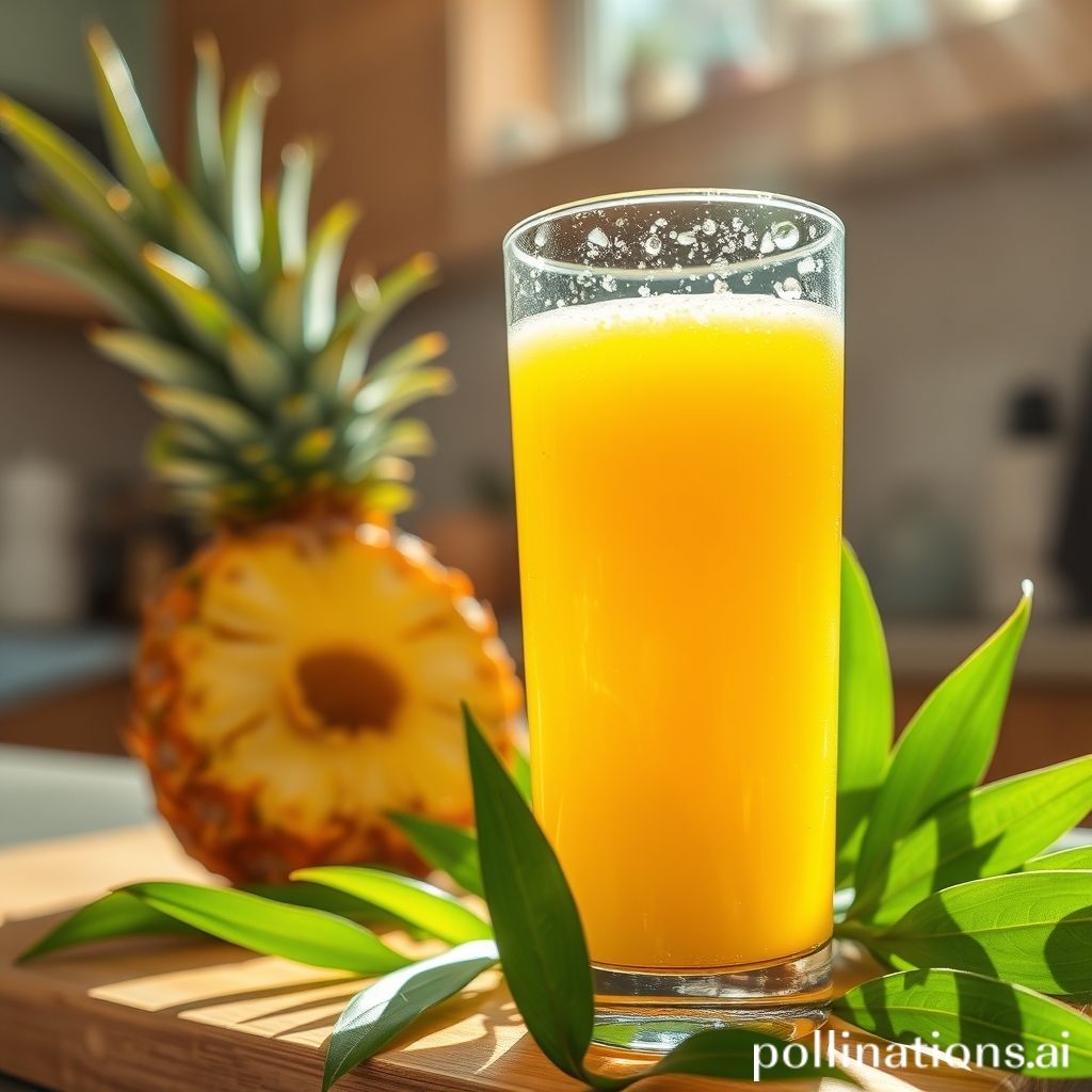 does pineapple juice help with mucus