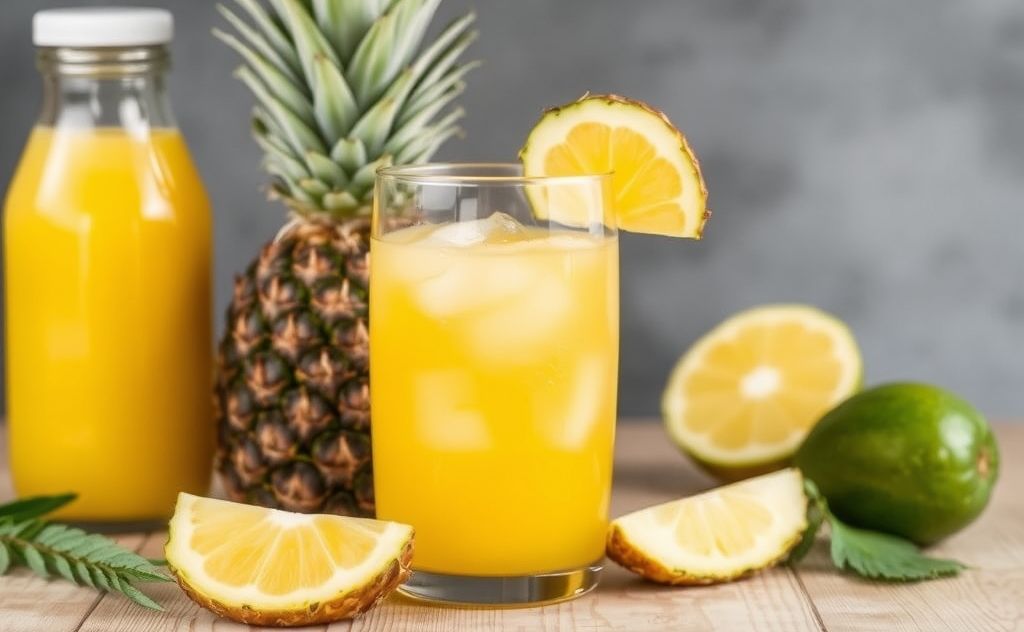 Pineapple juice effects on labor induction
