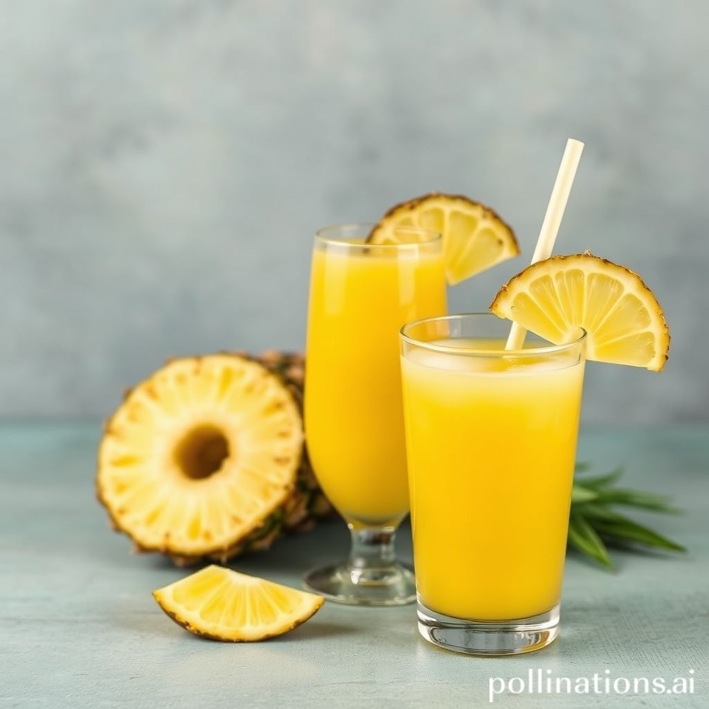 does pineapple juice help you heal faster