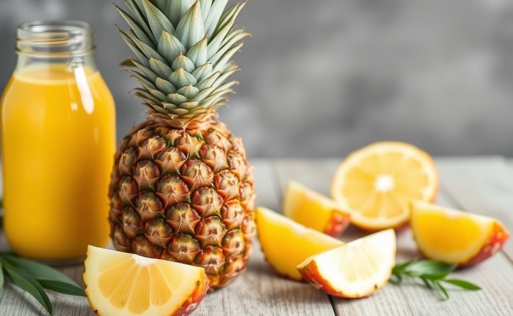 Pineapple juice reduces inflammation naturally