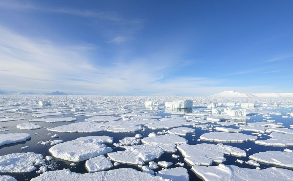 Polar regions warming, ice melting rapidly