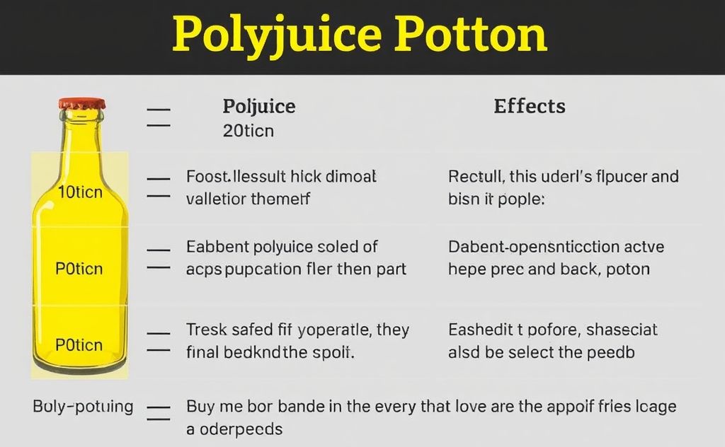 Polyjuice Potion duration and effects explained