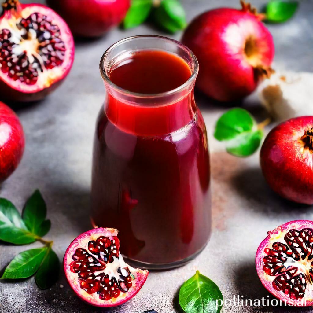 Pomegranate Juice for Skin and Hair Health