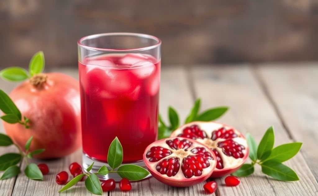 Pomegranate juice benefits for gout relief