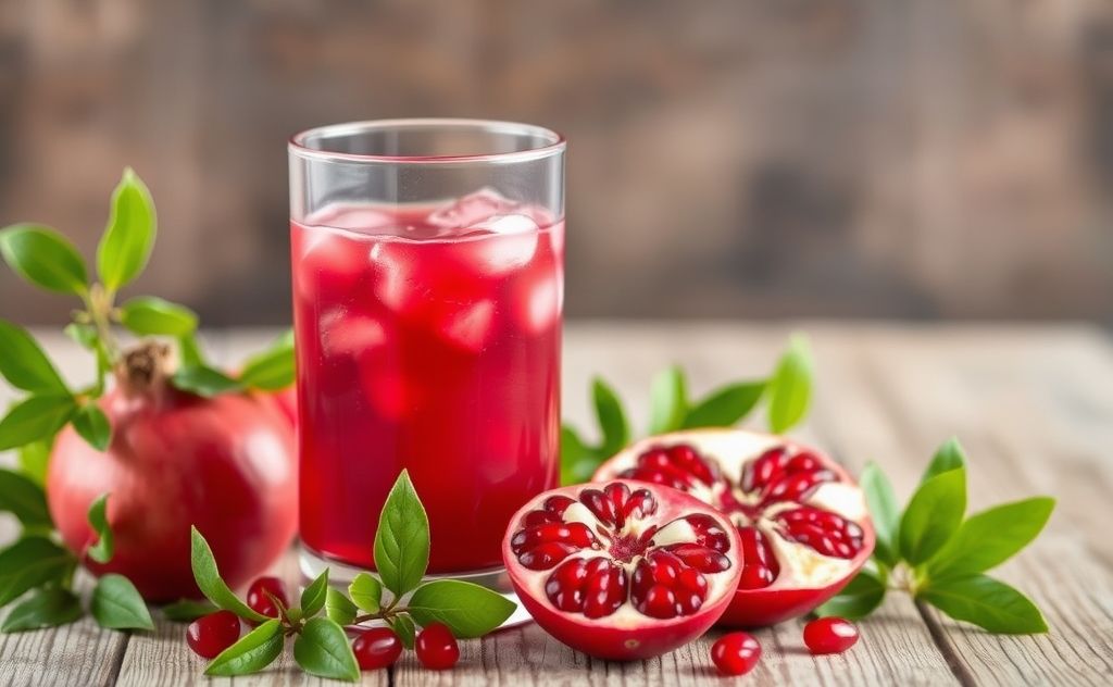 Pomegranate juice benefits for urinary health