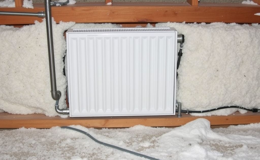 Poor insulation affects heater efficiency negatively.