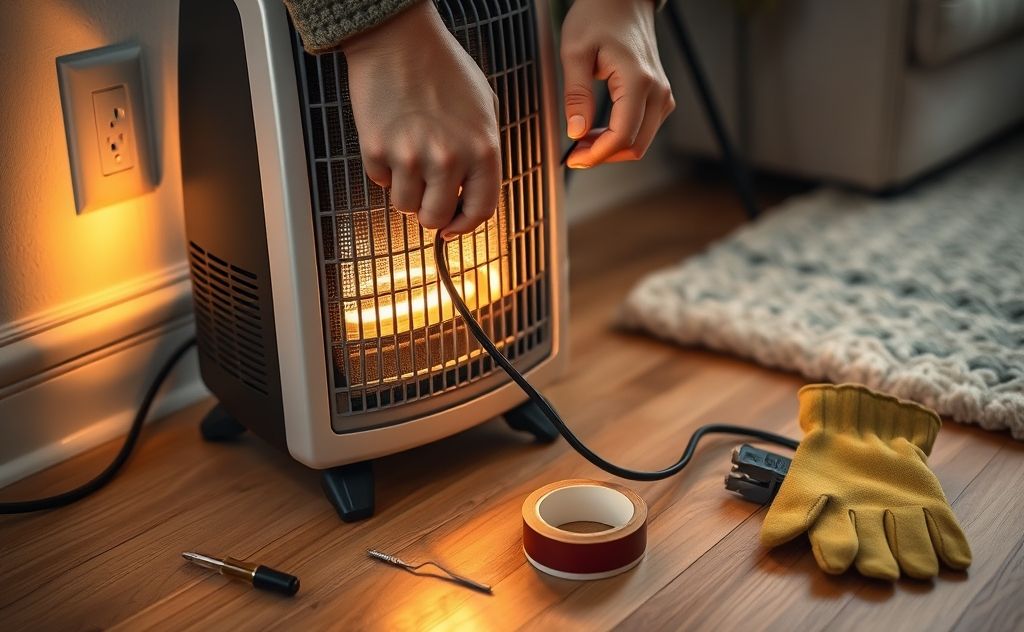 Portable heater cord maintenance tips