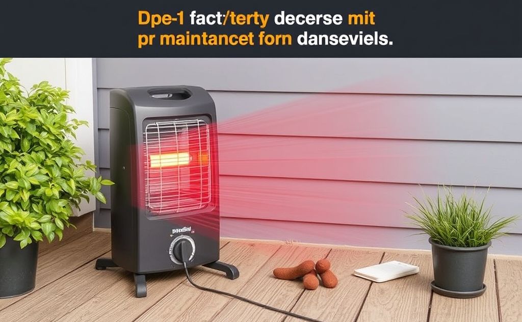 Portable heater maintenance schedule safety tips
