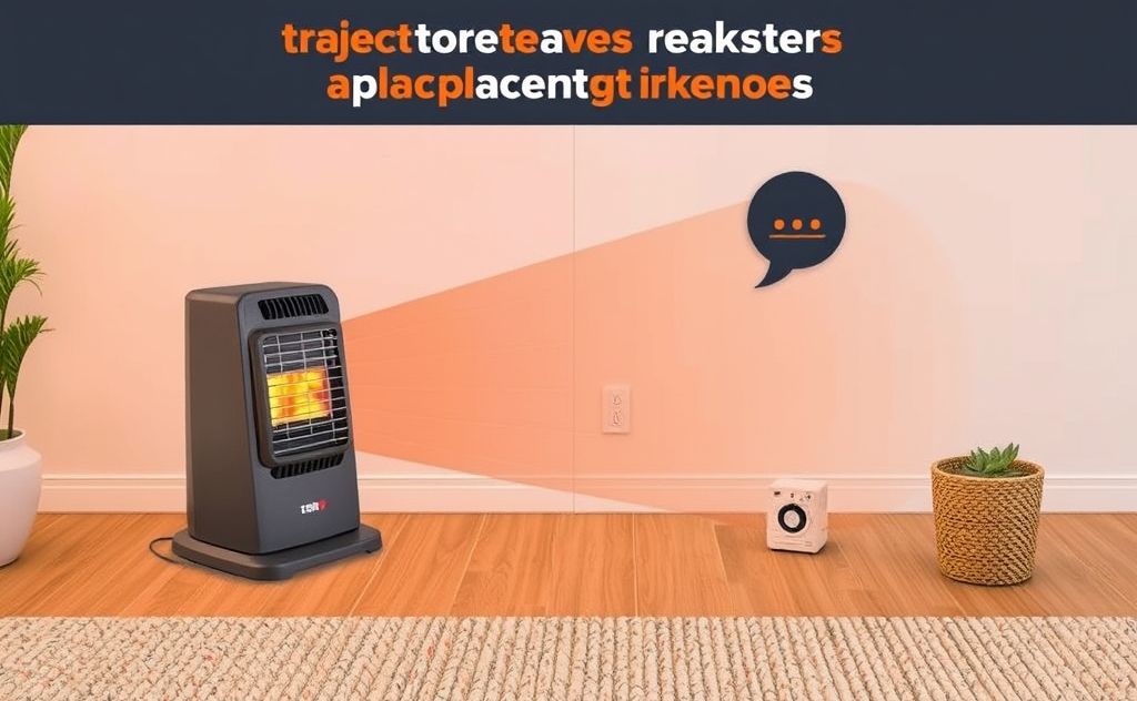 Portable heater safety placement guidelines