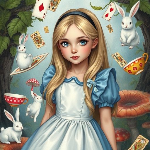 Alice in Wonderland - AI Character for text, voice, and image conversations