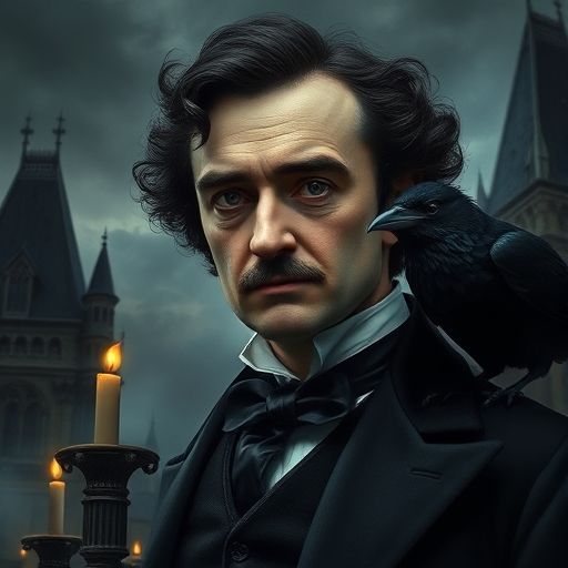Edgar Allan Poe - AI Character for text, voice, and image conversations