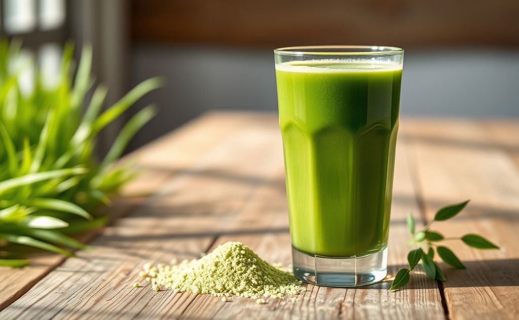 Potassium content in Dr Berg Wheatgrass Juice Powder