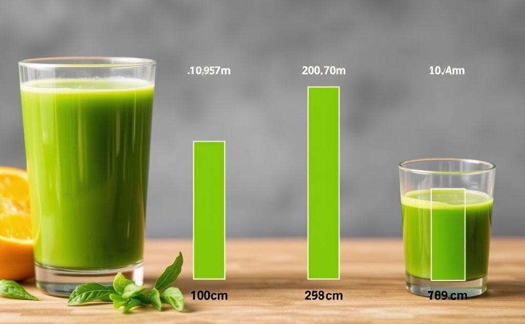 Potassium content in Dr Berg's wheatgrass juice